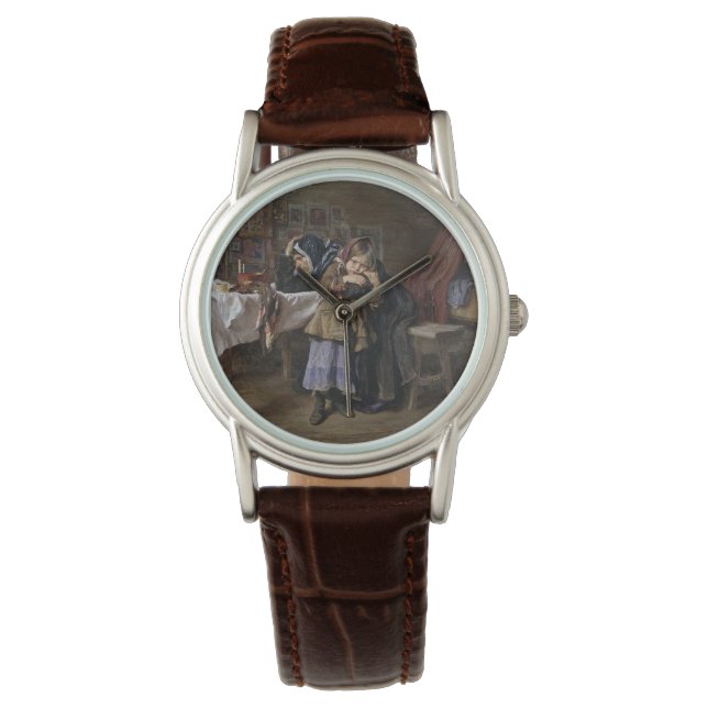 Grief and Mourning (Sympathy After Bereavement) Armbanduhr (Vorderseite)