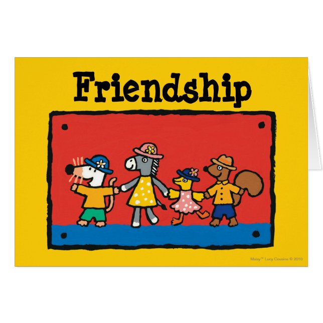 Griff-Hände Maisy und der besten Freunde (Vorderseite (Horizontal))