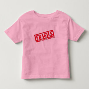 Griff mit Gebet Kleinkind T-shirt