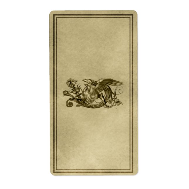 Griffin Apothecary Label (Vorne)