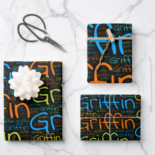 Griffin Geschenkpapier Set