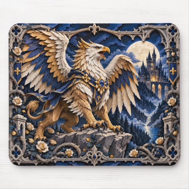Griffin, Paper Cut Monster Mousepad (Vorne)
