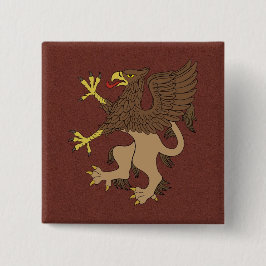 Griffin Rampant Button