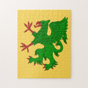Griffin Rampant Vert