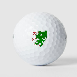 Griffin Rampant Vert Golfball