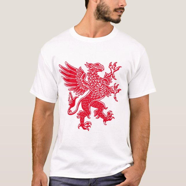 Griffin - Red T-Shirt (Vorderseite)