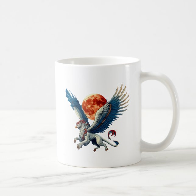 Griffin und Moon Kaffeetasse (Rechts)