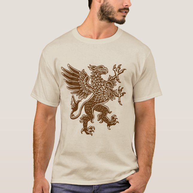 Griffin - Walnut Brown T-Shirt (Vorderseite)