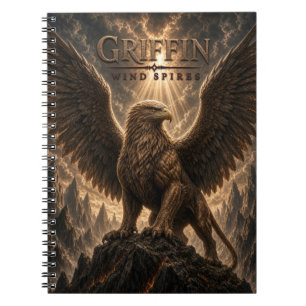Griffin Wind Spires Dark Cinema Notizblock