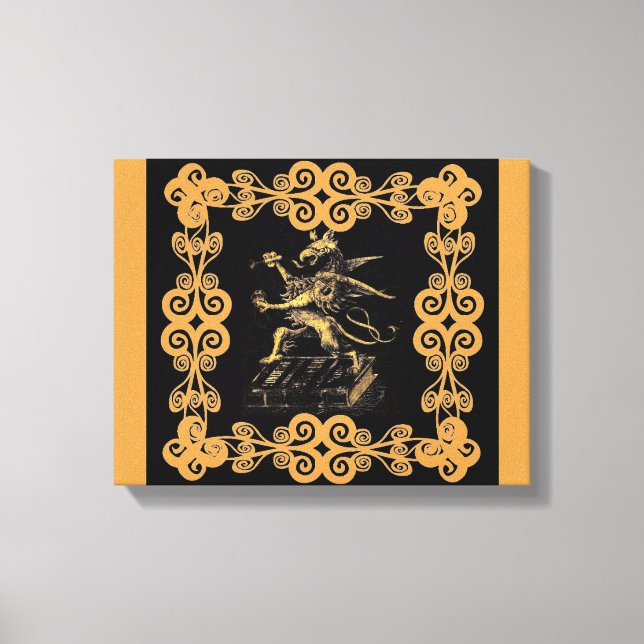 Griffin Wrapped canvas Leinwanddruck (Vorderseite)