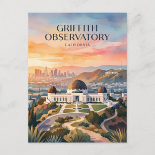 Griffith-Observatorium Los Angeles Kalifornien Postkarte