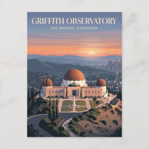 Griffith-Observatorium Los Angeles Kalifornien Postkarte