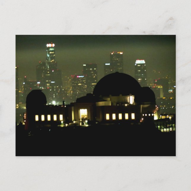 Griffith Observatorium Postkarte (Vorderseite)