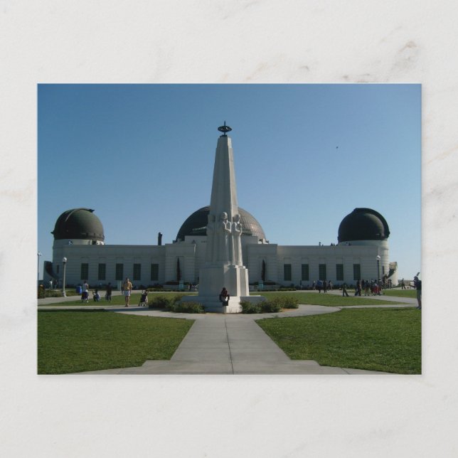 Griffith Observatory Postcard Postkarte (Vorderseite)