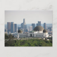 Griffith Observatory und Downtown Los Angeles