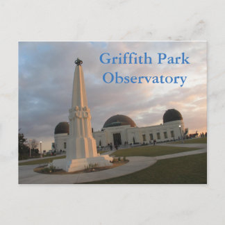 Griffith Park Observatorium Postkarte