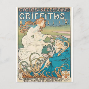 Griffiths Fahrräder Postkarte
