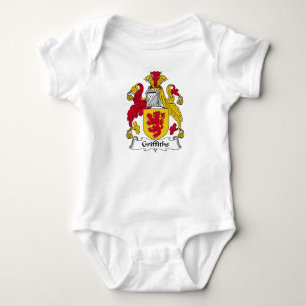 Griffiths Familienwappen Baby Strampler