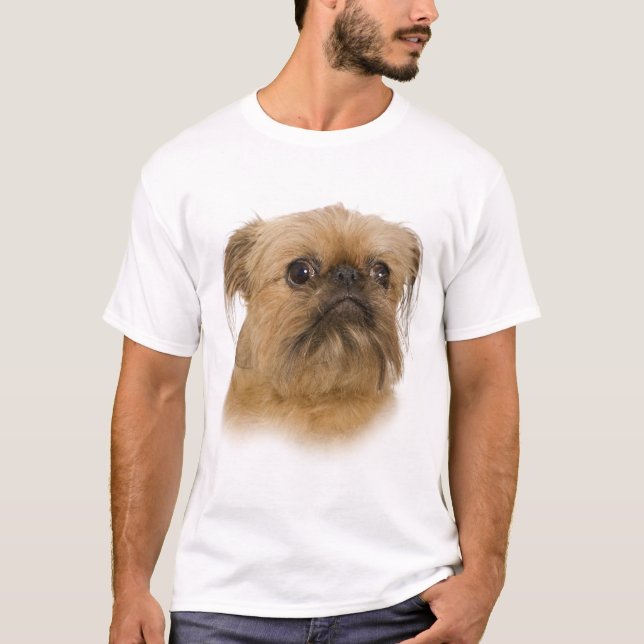 Griffon brux Porträt T-Shirt (Vorderseite)