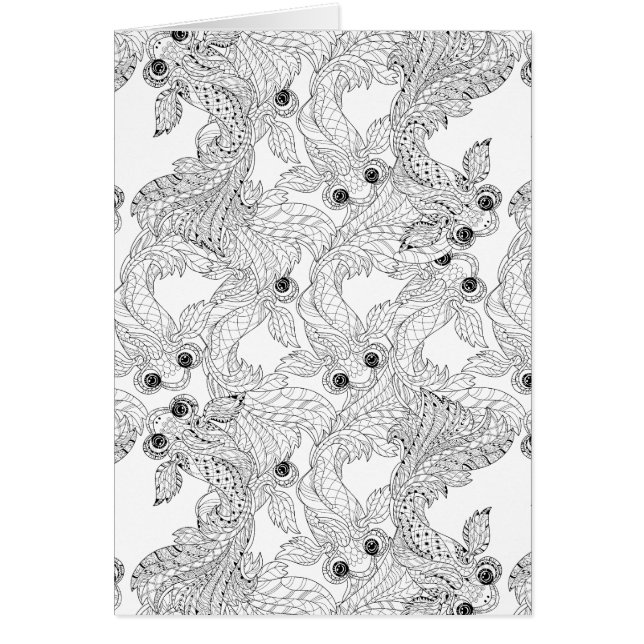 Griffonnage de poissons de la Chine (Devant)