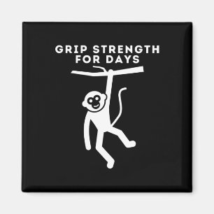 Griffstärke Kletterer, Süße Felskletterei, Boulder Magnet