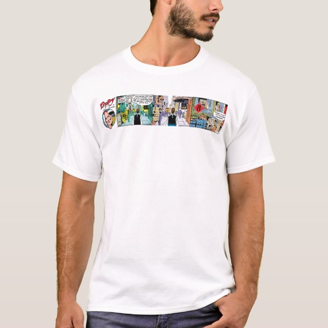 Griffy im Times Square T-Shirt (Vorderseite)