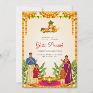 Grihapravesh Einladung & Gruhapravesham laden