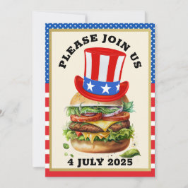 Grill / 4. Juli / etc. Einladung