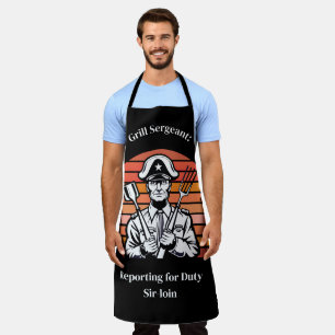 Grill Barbecue Sergeant Schürze