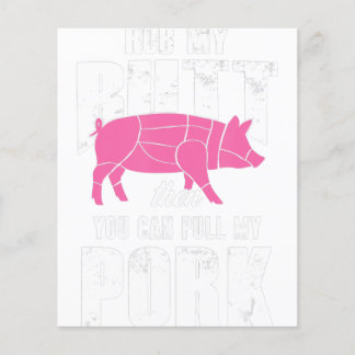 Grill BBQ Barbecue Pork Meat Grill Master Smoker Flyer