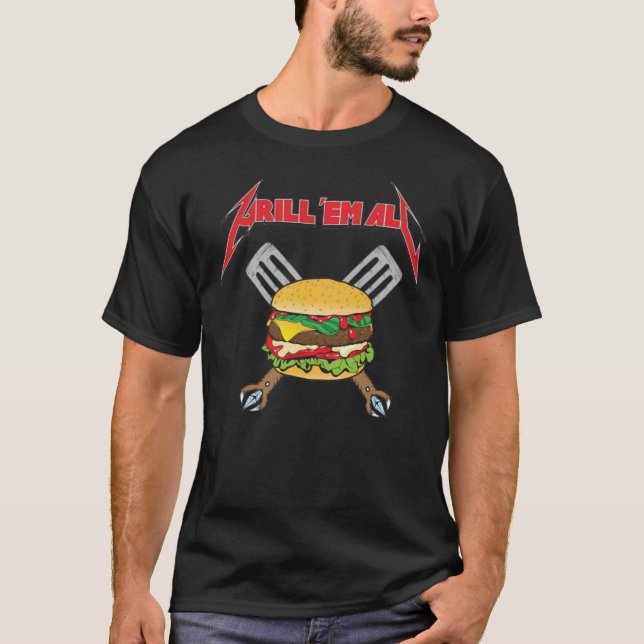 Grill em All Classic T - Shirt (Vorderseite)