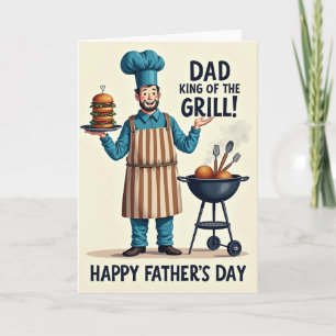 Grill-Fest zum Vatertag Karte