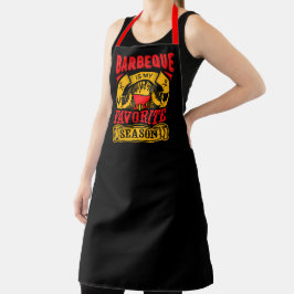 Grill ist mein Lieblingssaison-Grillen Schürze