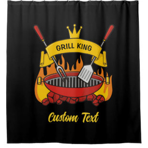 Grill King Duschvorhang