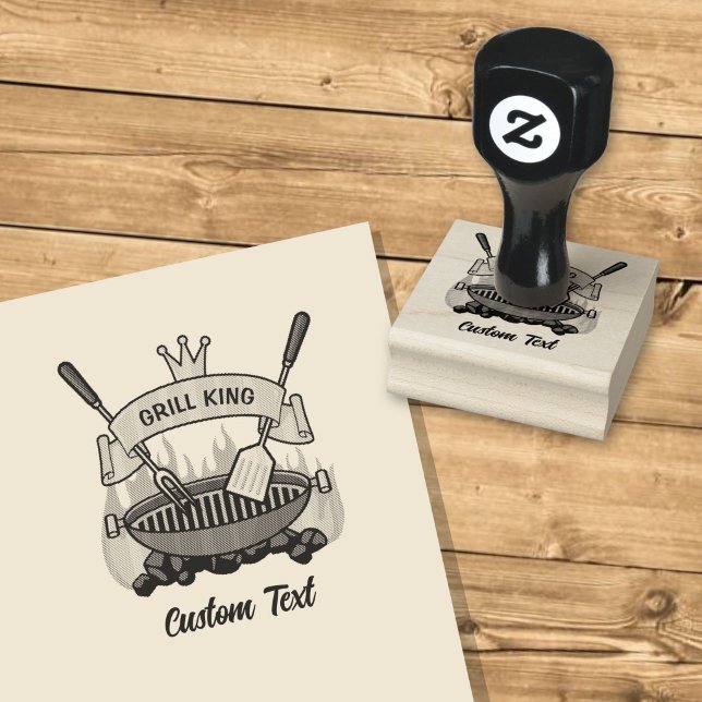 Grill King Gummistempel (Von Creator hochgeladen)