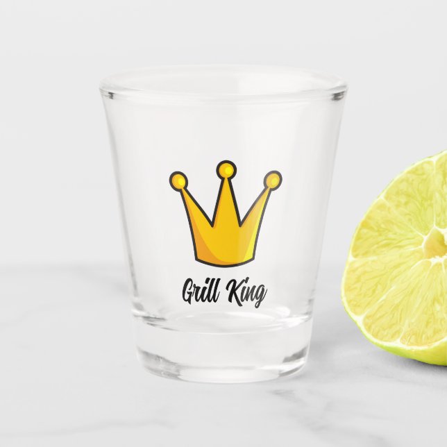 Grill King Schnapsglas (Vorderseite)