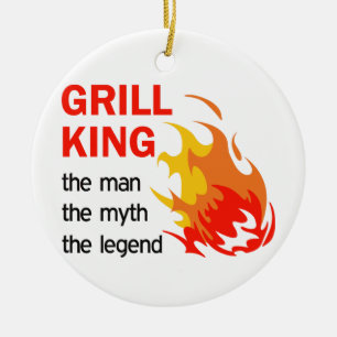 Grill-König Legend Keramik Ornament
