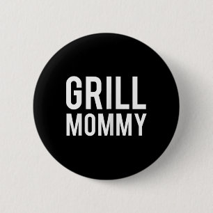 Grill Mami Bbq Wurstliebhaber Geräucherte Fleischs Button