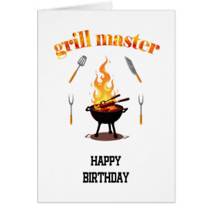 Grill Master Anniversaire