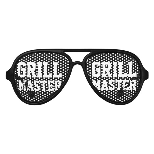 Grill Master BBQ couleurs de fête | Lunettes de so (Devant)