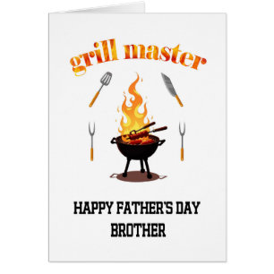 Grill Master Brother Vaters Day