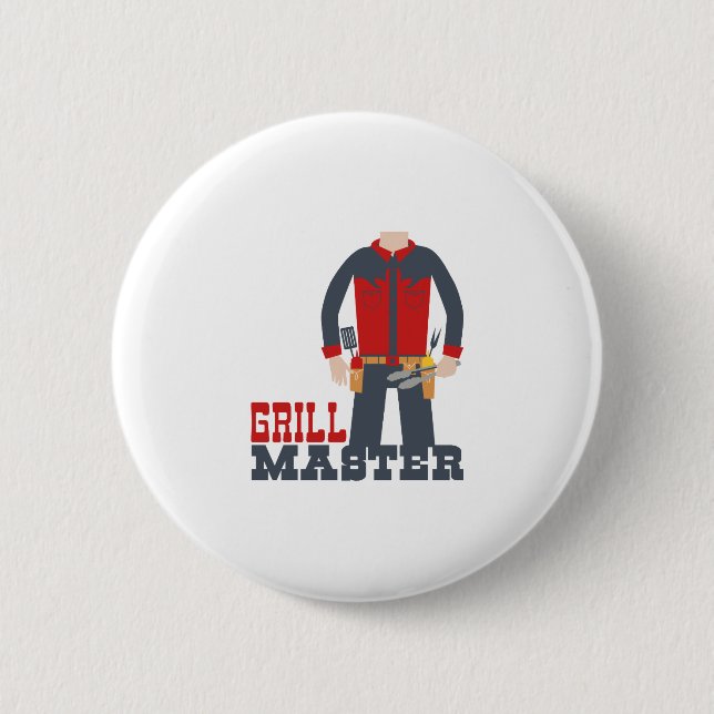 Grill Master Button (Vorderseite)