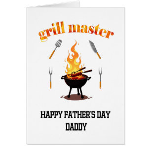 Grill Master Daddy Vathers Day