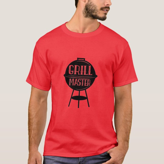 Grill Master Design T-Shirt (Vorderseite)