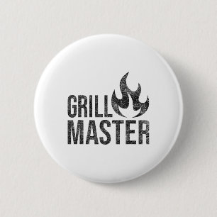 Grill Master Flame Barbecue Grillen Smoke Char Ope Button