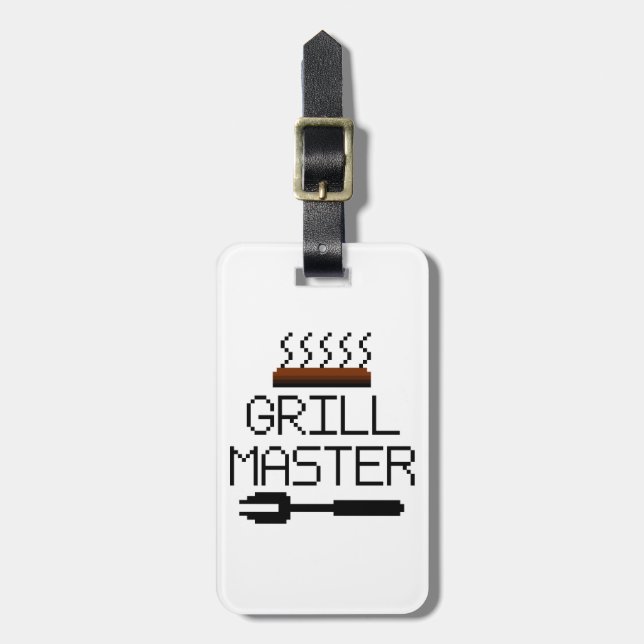 GRILL MASTER GEPÄCKANHÄNGER (Vorderseite vertikal)