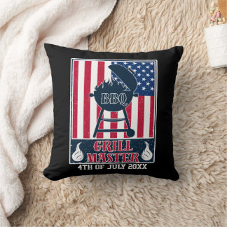 Grill Master GRILLEN 4. Juli American Flag Kissen
