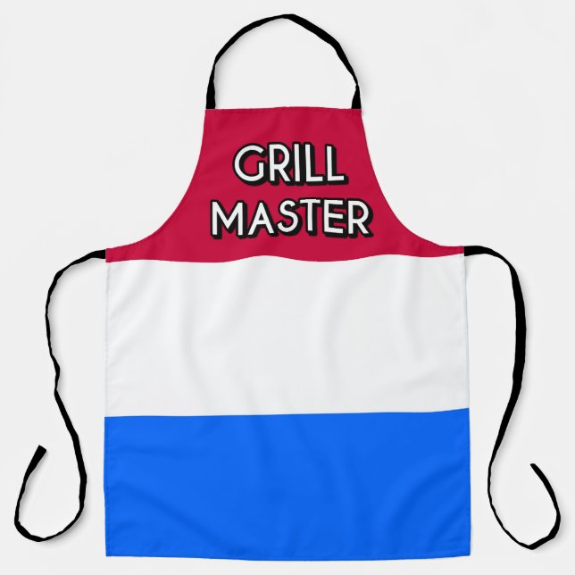 Grill Master GRILLEN Schürze (Vorderseite)