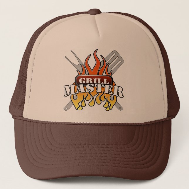 Grill Master Truckerkappe (Vorderseite)