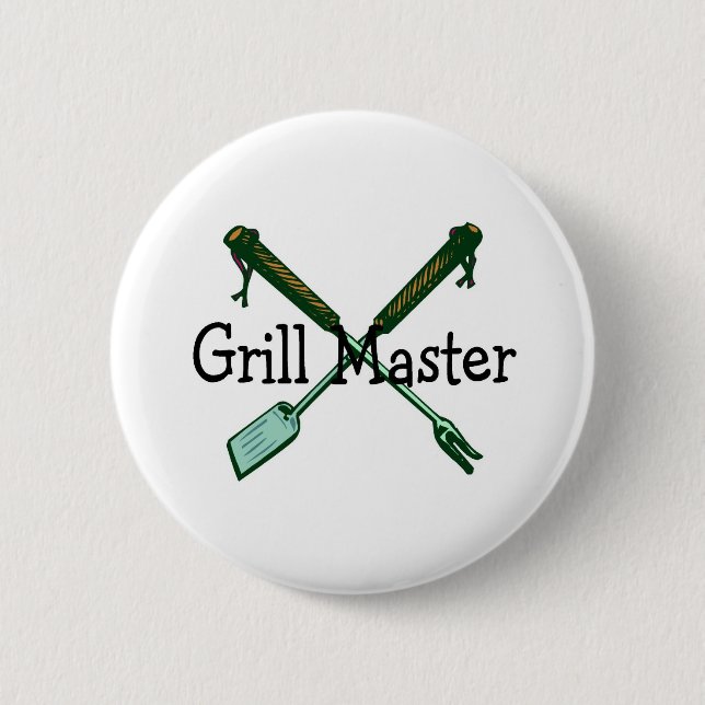 Grill-Meister Button (Vorderseite)
